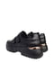Кроссовки черные на липучках кожаные | 6504122 | фото 3