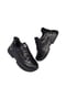 Кроссовки черные кожаные | 6504123 | фото 2