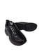 Кроссовки черные кожаные | 6504123 | фото 4
