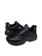 Кроссовки черные кожаные | 6504123 | фото 9