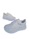 Кроссовки белые кожаные | 6504164 | фото 2