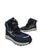 Ботинки черно-синие водонепроницаемые | 6504243 | фото 2