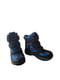 Ботинки черно-синие водонепроницаемые | 6504247 | фото 6