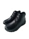 Ботинки черные кожаные | 6504295 | фото 6