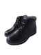 Ботинки черные кожаные | 6504297 | фото 4