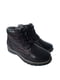 Ботинки черные кожаные | 6504297 | фото 5
