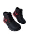Кросівки чорно-червоні | 6504298 | фото 4
