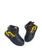Кроссовки черно-желтые | 6504428 | фото 2