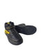 Кроссовки черно-желтые | 6504428 | фото 3