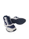 Кроссовки бело-синие | 6504430 | фото 3