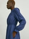 Сукня А-силуету синя | 6512668 | фото 3