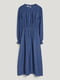 Сукня А-силуету синя | 6512668 | фото 4