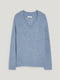 Пуловер голубой | 6512703 | фото 3