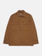 Куртка-сорочка коричнева | 6513218