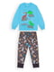 Пижама тонкая хлопковая с принтом | 6510162