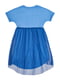 Сукня синя з принтом LOVE | 6513500 | фото 2