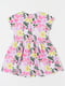 Платье сиреневое с цветами | 6513515 | фото 4