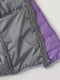 Куртка демісезонна фіолетова | 6513556 | фото 4