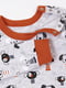 Пижама серо-красная с собаками: свитшот и брюки | 6514167 | фото 4