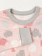 Пижама серо-розовая с котами: свитшот и брюки | 6514179 | фото 4