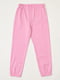 Розовая пижама: свитшот и брюки с начесом | 6514233 | фото 3