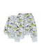 Сіра піжама: світшот та штани з принтом дизоваври | 6514236 | фото 2