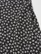 Сукня чорна в квітковий принт | 6514909 | фото 5