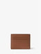 Картхолдер коричневый с логотипом бренда | 6515017 | фото 2