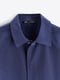 Куртка-рубашка синяя | 6515074 | фото 9