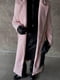 Пальто довге рожеве | 6516092 | фото 3