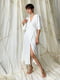 Сукня А-силуету біла | 6516132 | фото 3