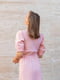 Сукня А-силуету на запах рожева | 6516133 | фото 4