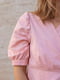 Сукня А-силуету на запах рожева | 6516133 | фото 6