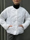 Куртка стьобана біла | 6516206 | фото 3