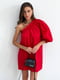 Сукня на одне плече червона | 6516227 | фото 7