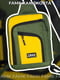 Сумка жовто-зелена 18х25х8 см | 6518088 | фото 7