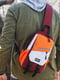 Рюкзак помаранчевий 20х25 см | 6518093 | фото 3