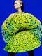 Платье салатовое из органзы и фатина | 6518846 | фото 3