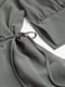 Сукня шифонова кольору темний хакі | 6518899 | фото 2