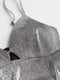 Сукня срібляста на бретелях | 6518955 | фото 2
