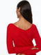 Платье вязаное красное | 6519015 | фото 5