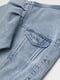 Жакет джинсовый голубой | 6519207 | фото 2