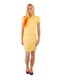 Світло-жовта сукня-поло | 6520325