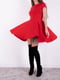 Сукня А-силуету червона | 6520845 | фото 3