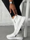 Кросівки білі на байці | 6519357 | фото 10