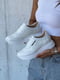 Лаконічні білі кросівки з натуральної шкіри | 6519367 | фото 5