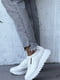 Лаконічні білі кросівки з натуральної шкіри | 6519367 | фото 7