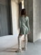 Платье оливковое | 6523681 | фото 2