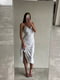 Платье шелковое белое | 6523747 | фото 2