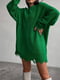 Сукня-светр зелена | 6523971 | фото 2
